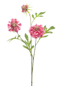 Scabiosa künstlich - 1 Stiel - Rosa